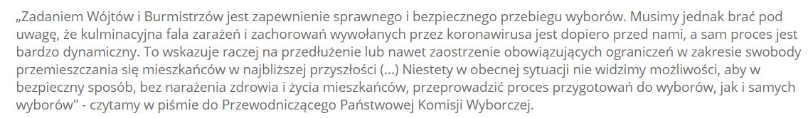 ObserwatorXY's tweet photo. Burmistrzowie Chrzanowa, Trzebini i Libiąża, wójt Babic oraz starosta chrzanowski skierowali do Przewodniczącego Państwowej Komisji Wyborczej pismo w sprawie przełożenia terminów wyborów prezydenckich, zaplanowanych na 10 maja.  #koronawirus 

Źródło: #przelompl https://t.co/vzgW1kwNWr