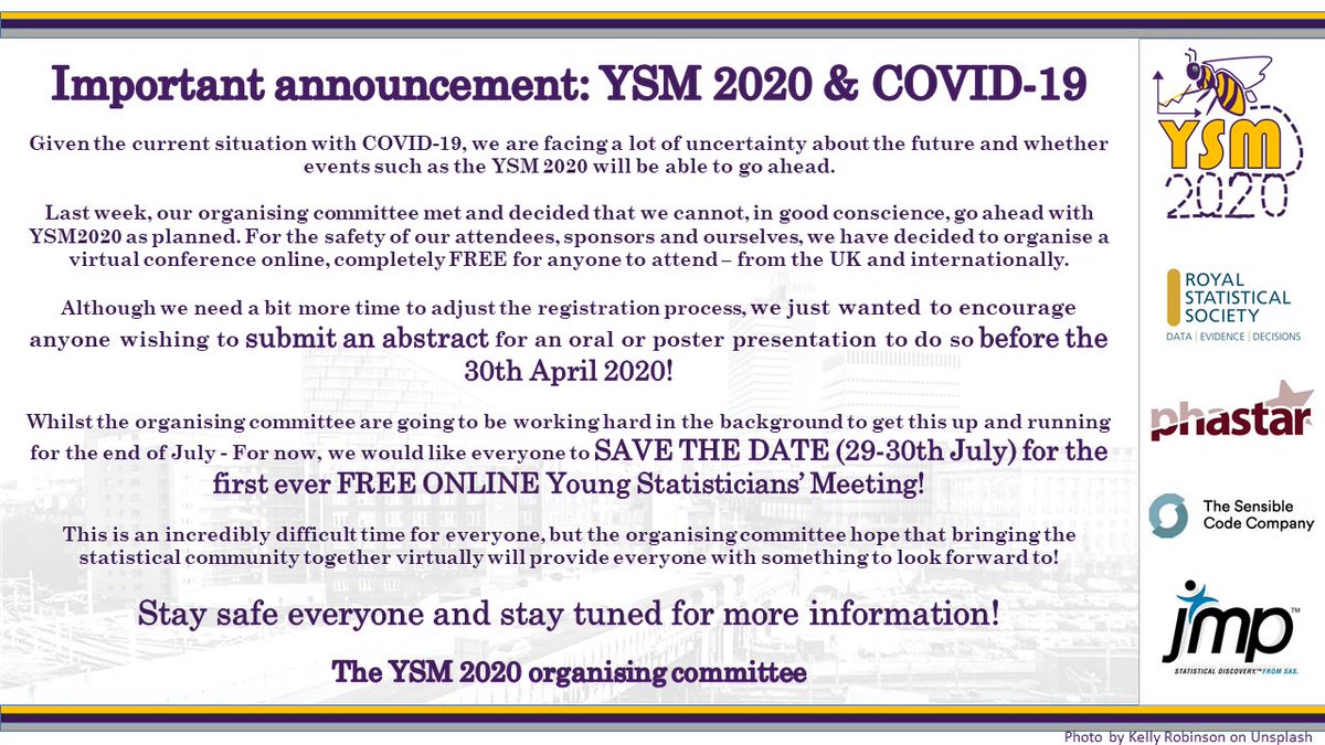 Young Statisticians' Meeting 2025 tweet media