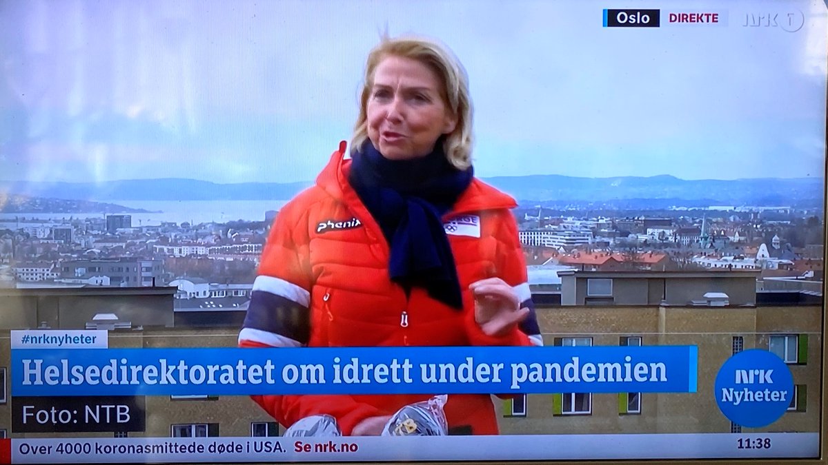 ÅPNER FOR BEGRENSET TRENING - og dermed også mange idrettsanlegg. Bjørn Guldvog og Berit Kjøll er enige, men kun i enkeltgrupper på 5 og 5, og med min. 5 meter mellom hver utøver. Det betyr at mange aktiviteter kommer i gang igjen. Men å stoppe koronaen betyr fortsatt mest 👍⚽️⛳️