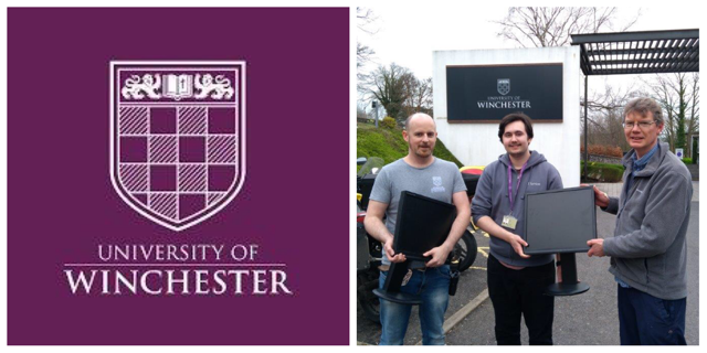 ItsaDigital's tweet photo. This was our last collection of donated computers from Winchester University before lock down. We will need your computers even more, so please hold on to them. We will collect as soon as practically possible. @_UoW @TheEAUC https://t.co/qjZJDITsAe