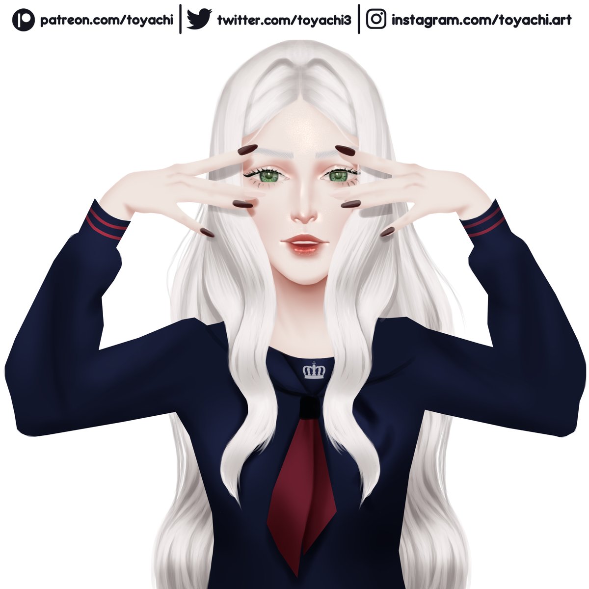toyachi3's tweet photo. Beutyfull girl 😍
My ex best friend
I miss you, but i never say about it 🦄
#digitalart #portrait https://t.co/b9LO8v7DTM