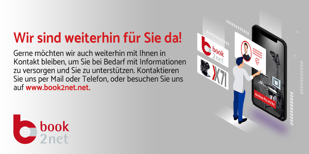 book2net's tweet photo. Gerade in Zeiten von #HomeOffice und #RemoteWorking ist es wichtig, weiterhin Kontakt zu halten, sich zu informieren und der Herausforderung anzunehmen. Deshalb sind wir für Sie weiterhin wie gewohnt über die bekannten Kommunikationskanäle zu erreichen:

https://t.co/YGki0RxLKJ https://t.co/LQoYVtBPKF