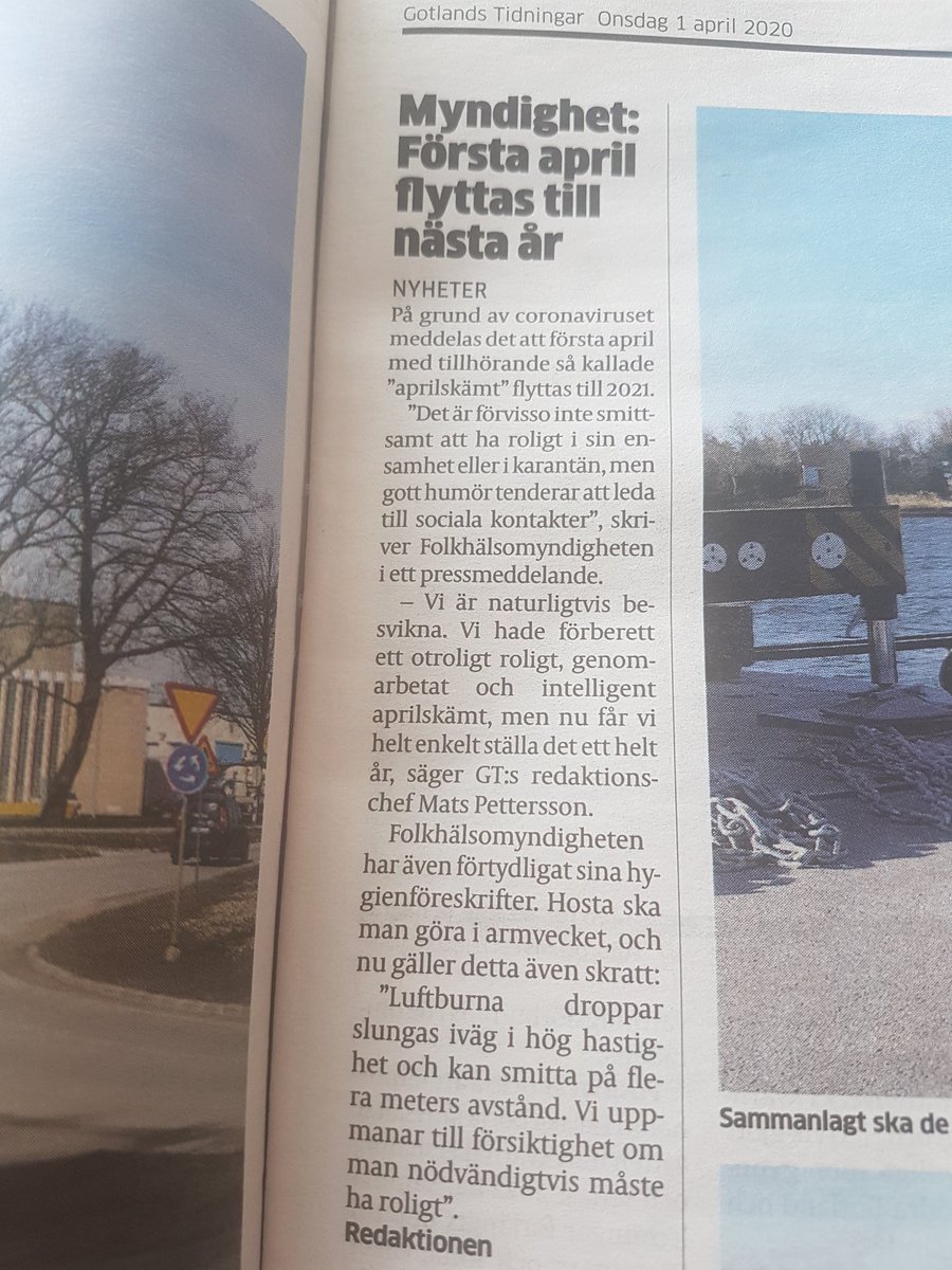 EvaBofride's tweet photo. @emanuelkarlsten Gotlands Tidningar https://t.co/LUK84CZwGQ