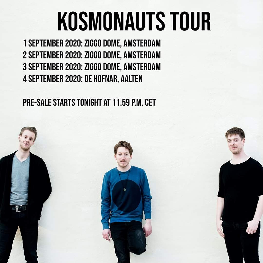 Door het succes van Kosmonauts hebben we besloten de afscheidsshows te verlengen met 3 Ziggo Dome shows🎉 Komen jullie ook? Koop snel je kaartje, want ze zijn bijna uitverkocht!

📸 Kim Balster