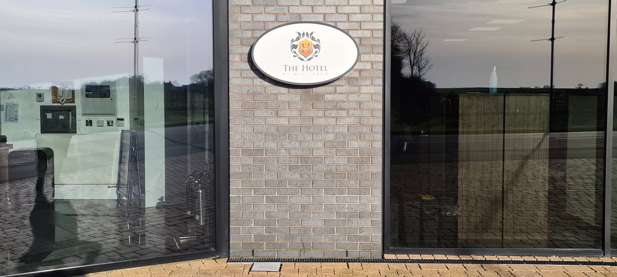 GranthamsDT's tweet image. Quality custom made sign for The Hotel at Mill Farm – The Boutique luxury hotel! #TheHotelAtMillFarm #UVFlatbedPrinting #CncRouterCutting #Perspex #LaserCutting #LedSigns #Design #Signs #GranthamsSigns #StayclassyBlackpool #Staysafe