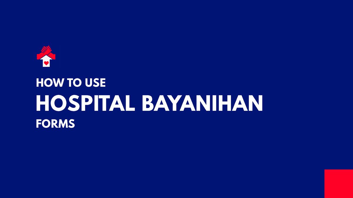 HospitalBayani's tweet photo. Having trouble with our forms? Here's a comprehensive guide for you!
New Hospital Registration: https://t.co/r94TKC0KFj
Update Data for Existing Hospitals: https://t.co/PTn0wHJ1b6
Donor Fulfillment Recording Form:  https://t.co/CgNeDQKg2o

#HospitalBayanihan
#MassTestingNowPH https://t.co/CYFQ5jCVbW