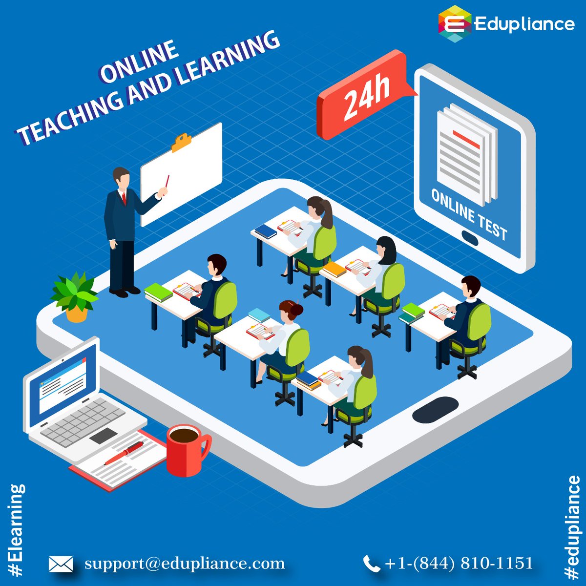 edupliance's tweet photo. Let's join this #session by expert speaker Ethan A. Little, where he will #discuss the Online/Remote #classrooms and the future viability of such #learning, for more #information visit - https://t.co/AOCocLrv0h

#elearning #onlineeducation #educationsystem #livewebinar #webinars https://t.co/VlFWYMB8iB