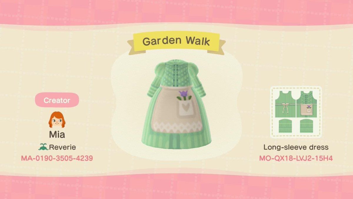 The Cottage Collection Originally inspired by The Museum of English Rural Life's #AnimerlCrossing smock design challenge. Perfect for a stroll in the new cherry blossom trees #ACNH #ACNHDesign #ACNHpattern The Cottage Collection Originally inspired by The Museum of English Rural Life's #AnimerlCrossing smock design challenge. Perfect for a stroll in the new cherry blossom trees #ACNH #ACNHDesign #ACNHpattern