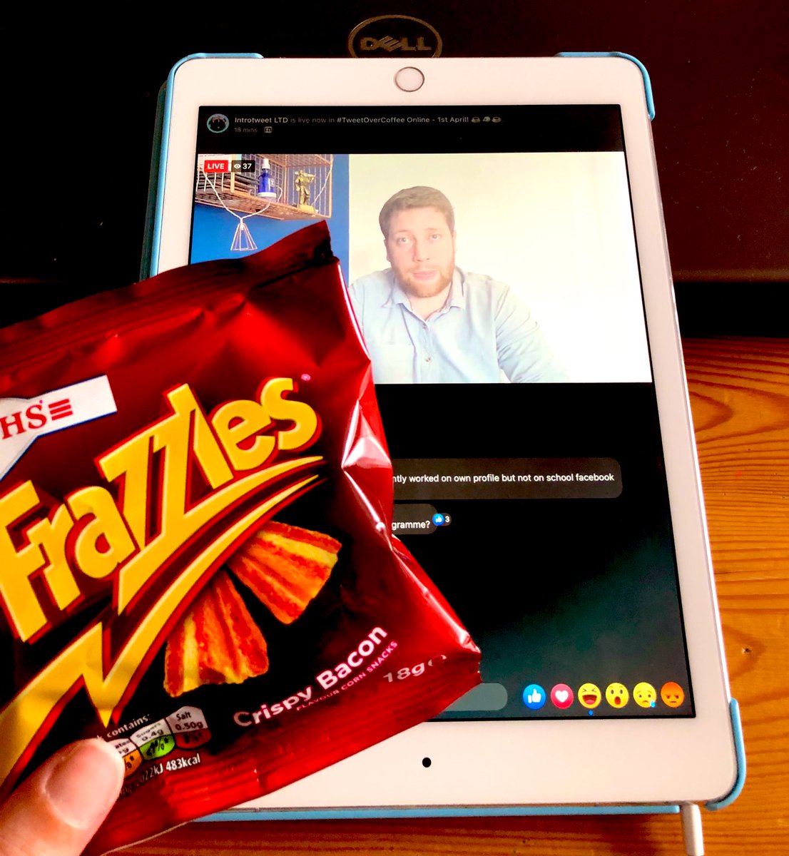 KateMoonlight's tweet photo. Today was my first time attending the online #TweetOverCoffee with the wonderful #IntroPete @IntrotweetUK Such a fantastic way to keep in touch with the networking world ๐ and my friends. #thankyou #missyouall #coronavirusuk #keepmiling #AprilFoolsDay #somerset #smallbusiness https://t.co/DYzk0fS98Z