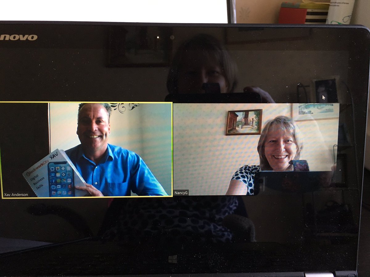 Hi this is my first Tweet being guided by the miraculous Xav <a href="/Xav_Anderson/">Xav Anderson - Clockwork City</a> doing my one to one #digitalmarketing session on #Zoom! #molevalley. @mvdcbusiness <a href="/Fit4Tap/">FIT4TAP Official</a> <a href="/penney_caroline/">caroline penney</a> <a href="/OppDorking/">Opportunity Dorking</a> <a href="/sandrockhouse/">sandrockhouse</a> <a href="/MoleValleyDC/">Mole Valley District Council</a> <a href="/HelloDorking/">Hello Dorking</a> <a href="/Transformleath1/">Transform Leatherhead</a> <a href="/MoleValleyChamb/">Mole Valley Chamber</a>