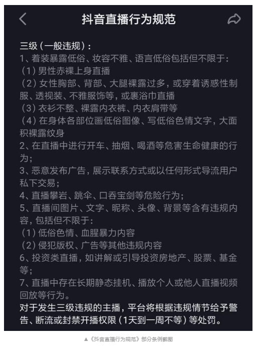 Curiously, Douyin’s terms of service make no mention of Cantonese or Chinese dialects being prohibited on the platform, according to this photo from the Yangcheng Net article: 15/