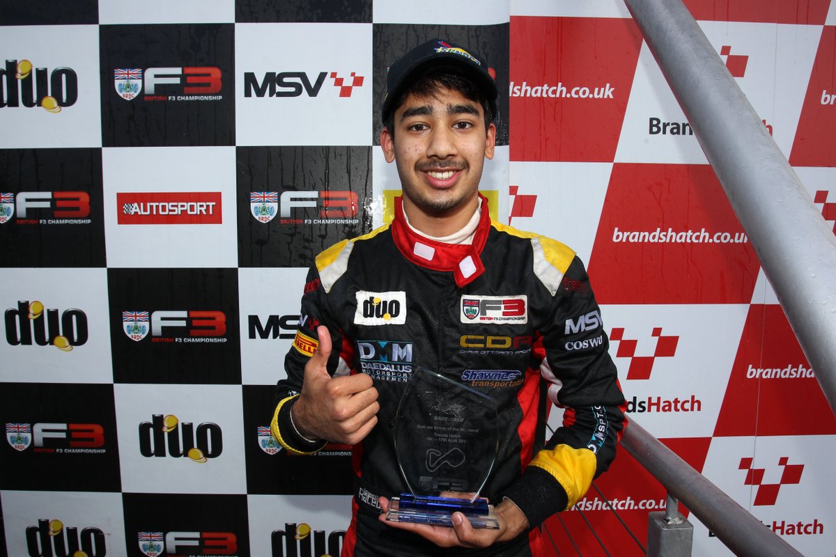 GB3Championship's tweet photo. 🔡BRDC BRITISH F3 DRIVER A-Z!

@QuinlanLall raced in the majority of the 2016 British F3 Championship and was a frequent top-10 challenger

🏎️Team: @CDR_F3RaceTeam
🗓️ Season: 2016
🏁Races: 20
🔢 Total points: 149

📸 @JakobEbrey https://t.co/GxfCLkYRp0