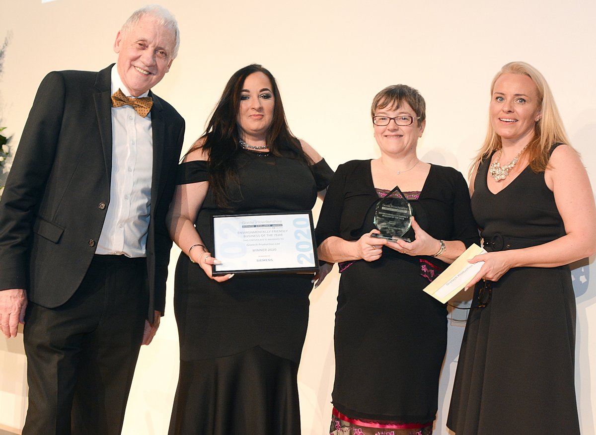 Grotech Production Ltd won the #Environmentally Friendly Award at the Goole &amp; Howdenshire Business Excellence Awards! They were also #finalists for #Innovative Business of the Year: ow.ly/UdKy30q2FKS <a href="/Gooleawards/">Goole BusinessAwards</a> #GHBEA @GrotechPrdnLtd