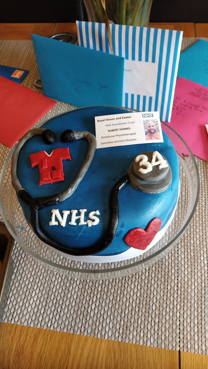 Rob_Soanes's tweet photo. My better half made me a special birthday cake and "invited most of my friends around" (in pic form) for my Covid-19 era birthday party 😂 ❤️👌👍 https://t.co/6TUX2hfyli