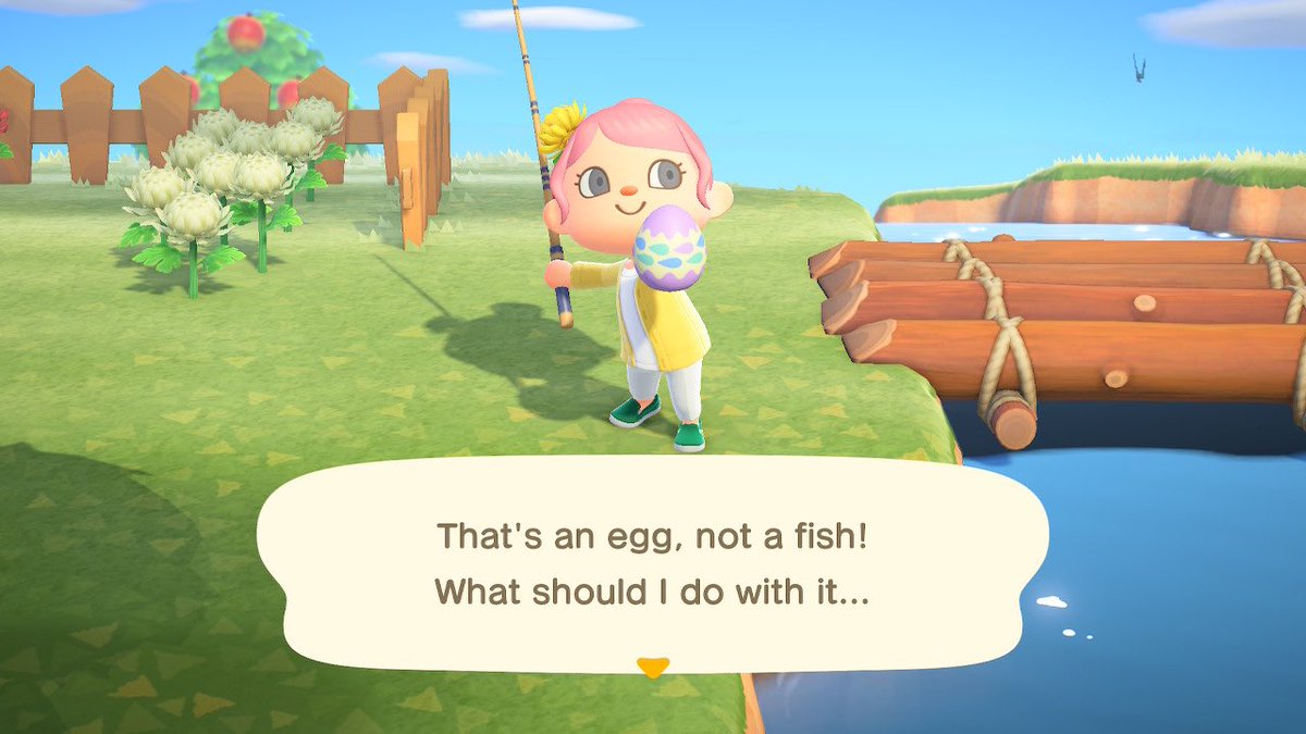 Four pictures of Animal Crossing fish that will make you say, “That’s an egg, not a fish!”