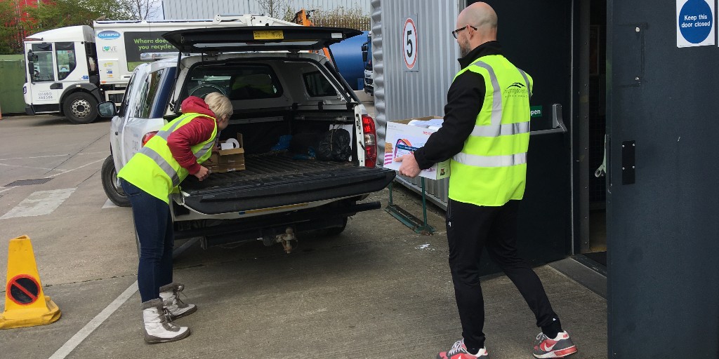 37 food parcels were delivered yesterday by One Leisure &amp; HDC staff to identified vulnerable residents across the district. This was possible because of donations from Waitrose, Barsby Cooked Meats, Produce World and Yaxley Partnership. Thank you very much! #community