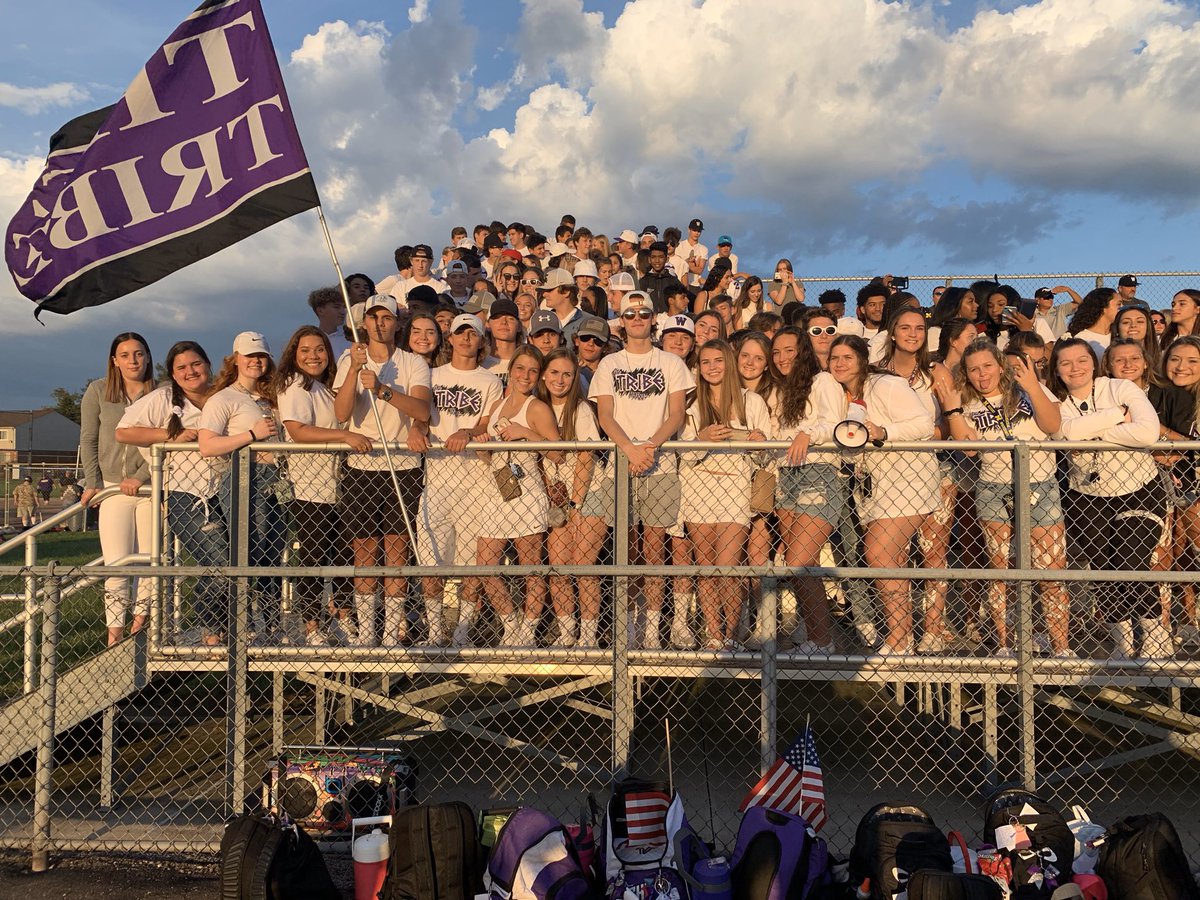 tribe_warrior's tweet photo. Very unexpected, but for the class of 2020, the tribe is now over. Thanks to everyone who supported this year, and a huge shoutout to every spring sport, who’s events we couldn’t get loud at. Class of 2020, out 💜👋 https://t.co/LtJRIWxabC