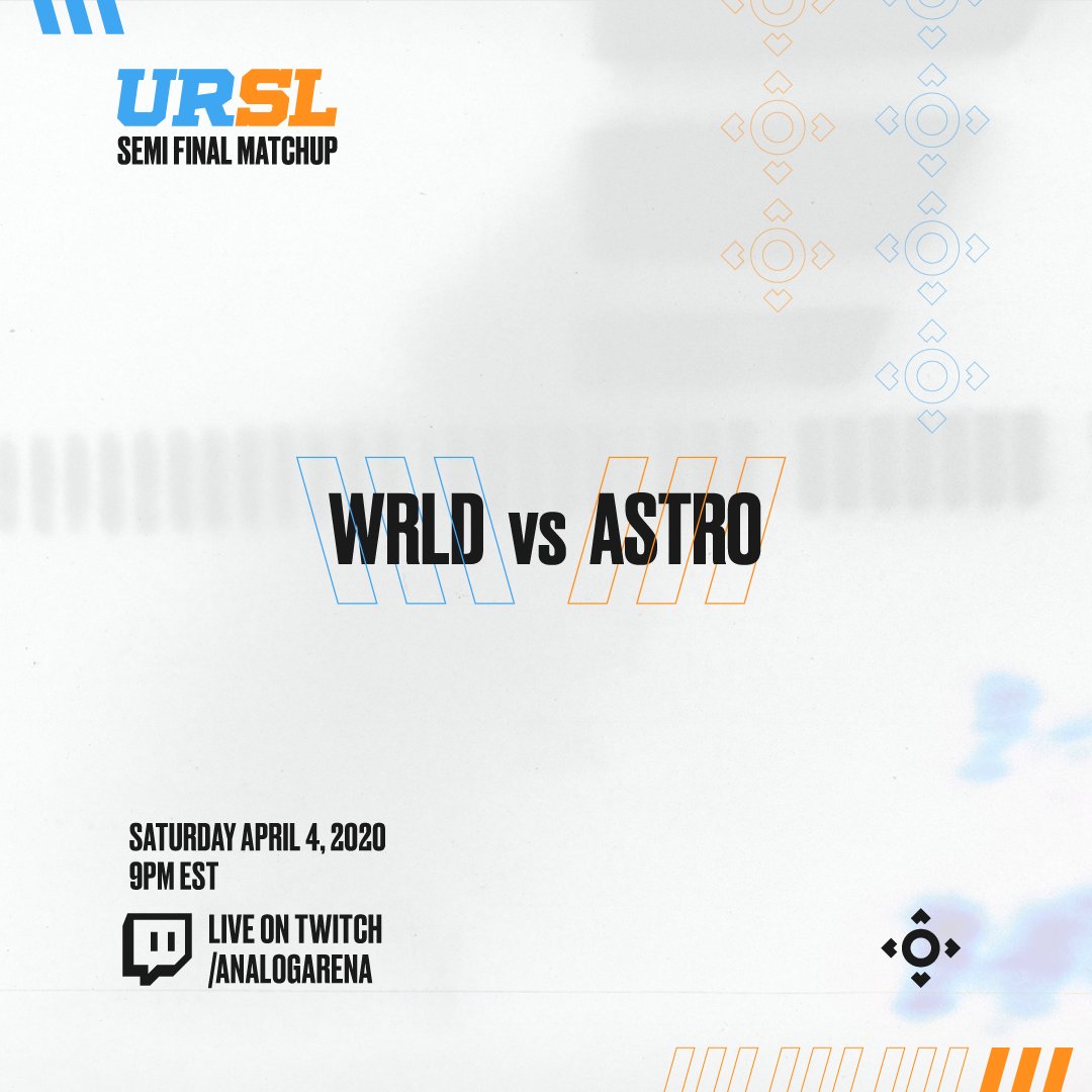 _weareanalog's tweet photo. We have plans for you this weekend! Friday and Saturday we are hosting the @ursl_official Semi-Final Matchup for Season 1! These four great teams are fighting to win their spot as champion and to qualify for a spot in Animosity!
#AnalogArena #RainbowSix #Animosity https://t.co/sAM5Iqxdq0