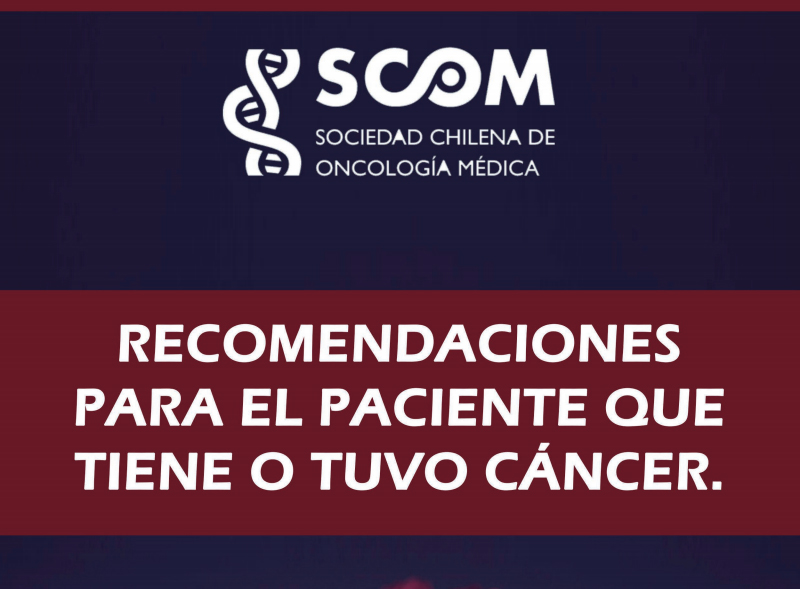 SChOncologia's tweet photo. #COVID_19: Recomendaciones #SCOM para el paciente que tiene o tuvo cáncer https://t.co/ra8rgS3J0T

#COVID19 #Oncología #Cáncer #Pacientes #SociedadChilenaDeOncologíaMédica https://t.co/vksPoq23W8