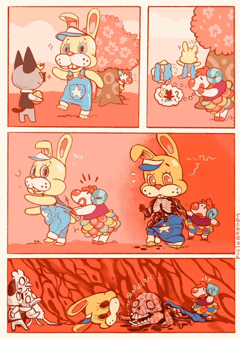 Flipping skippity 
Who's inside the costu- 🤭
#AnimalCrossing #AnimalCrossingNewHorizons 