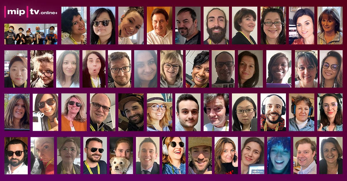 The entire team is working hard from home to bring you an unforgettable #MIPTV Online+ experience, on miptv.com. Feel free to ask us if you have any questions or suggestions. And stay safe! cc <a href="/AmAndin3/">Amandine Cassi</a> <a href="/j_lechenault/">Julie L.</a>
