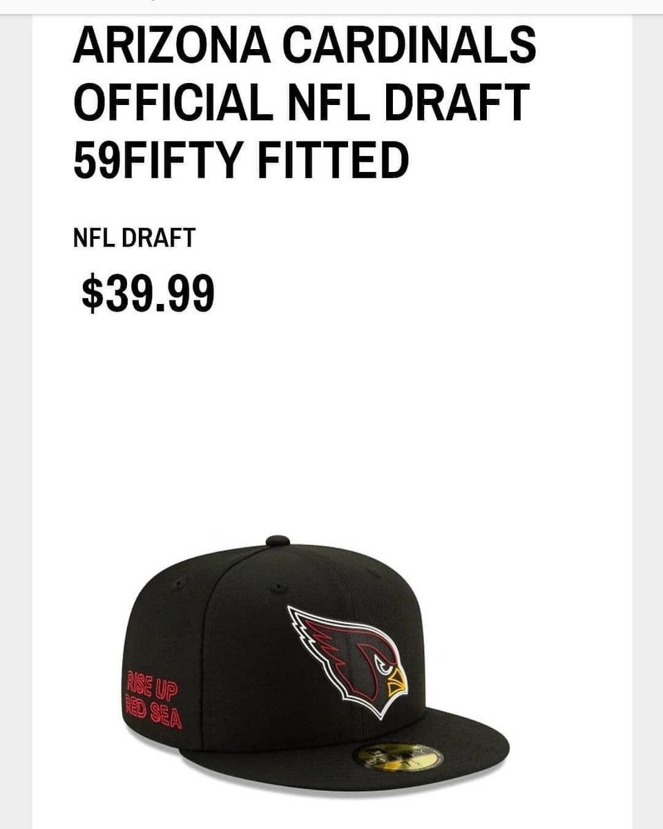 ShawnitosWay's tweet photo. #AZCardinals #nfldraft #nfl #nflhat #birdgang #drafthat https://t.co/BhOSZCmsB5