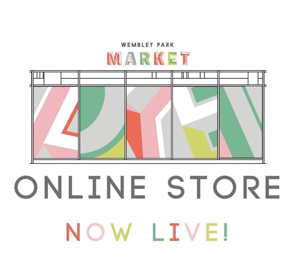 Super excited to announce we have gone digital! We can now offer <a href="/WembleyParkLDN/">Wembley Park</a> residents an online store full of essentials, speciality foods, sweet treats, as well as some home comforts too! Visit wembleyparkmarket.com for more info, and stay safe. 🙌 😊