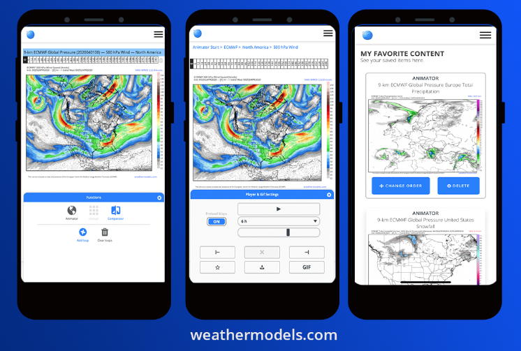 weathermodels_'s tweet image. We have successfully launched the first iteration of our new UI and look and feel. We hope you like it and hopefully, the site becomes easier to navigate for you. Also much enhanced mobile use, check it out on weathermodels.com 😃
#weathermodels #weather #UI