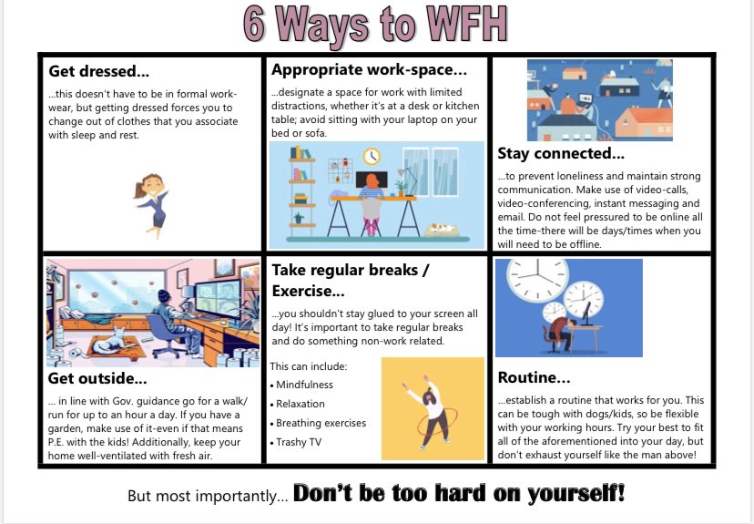 MeadowsTherapy's tweet photo. Check out our guide for working from home!
#workingfromhometips #workingfromhome #coronavirus https://t.co/7kWNvhfEd6