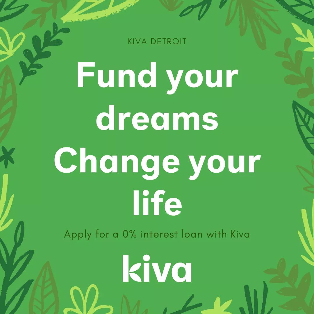 Take advantage of our expanded eligibility and grace period by applying for a life changing loan at kiva.org/borrow
