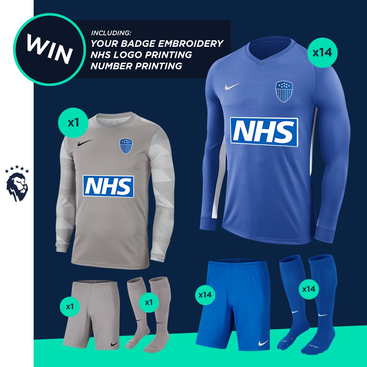 myclubpro's tweet image. 🏆WIN - To celebrate the fantastic job our NHS are doing we want to celebrate them by giving away this full #NHS inspired @nikefootball kit. 👏 To enter simply . . .

✅ Comment with your club name 
✅ Follow Us
✅ Retweet this post

Closes Sunday 31st May 2020. T&amp;amp;C Apply.