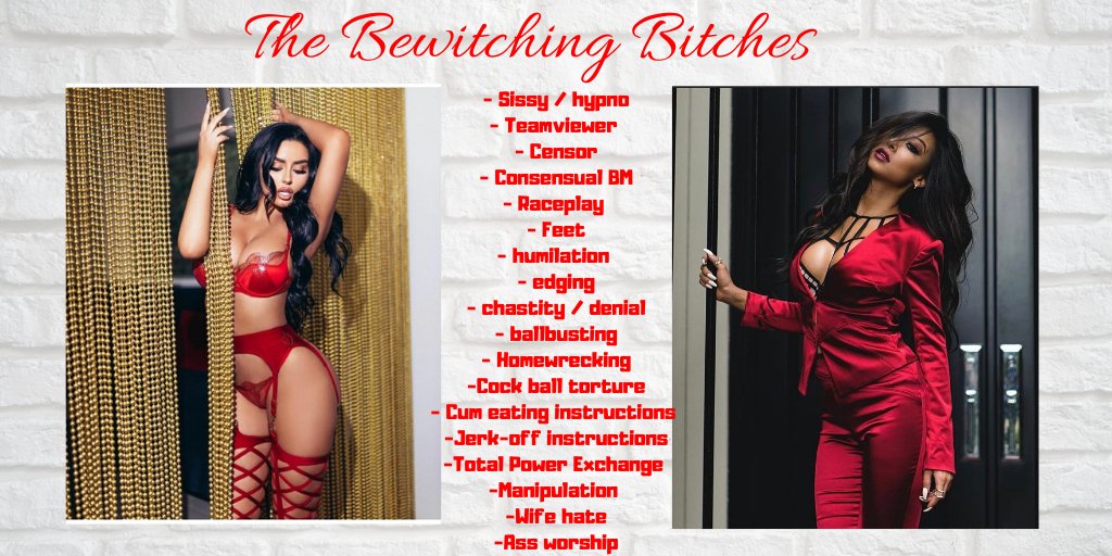 CatfishGoddess1's tweet photo. ❤️The Bewitching Bitches🖤
are offering sessions
Come with your wallet out, your cock leaking, and your mind empty
 ⚠️  This will not be a cheap session ⚠️
A $20 deposit is required and you will be spending so much more 

@RTCupcake @CatFishFindomRT @subbysquidfor2D @IRTcatfish https://t.co/69iTlMZ75l