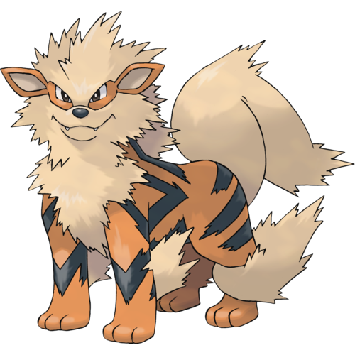 Fire Gym Leader, Arcanine