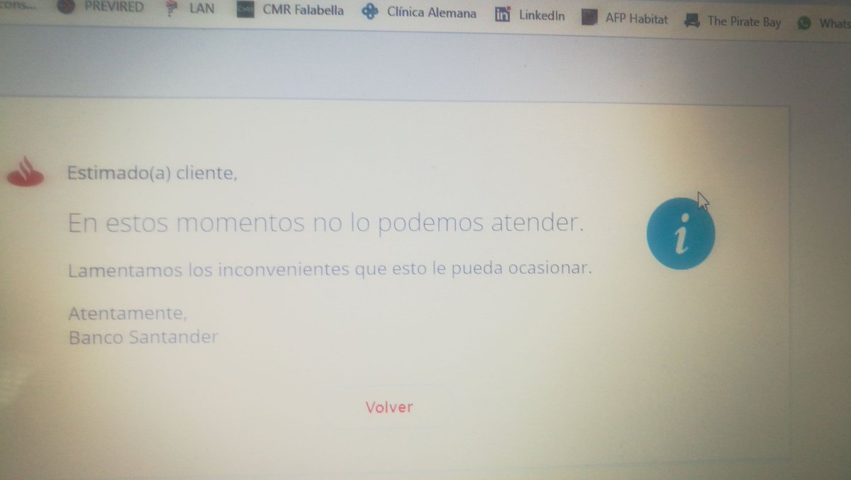 conipiwonka's tweet photo. @santanderchile #santanderchile desvelada desde las 5 de la mañana para poder llegar a las 12 en pto a inscribirme al beneficio hipotecario y me encuentro con VOX que no contesta la web con problemas. Además solo 10mil chilenos podrán acceder a este beneficio. Exijamos justicia! https://t.co/eUALBmErCM
