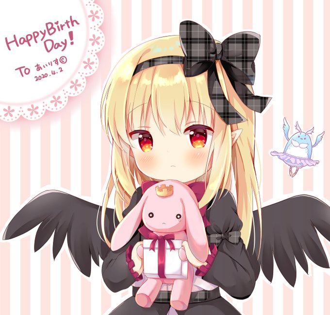 @iris_anemone ありすちゃん、お誕生日おめでとう!🎉🎂✨これからもずっと仲良くしてね💕素敵な一年になりますように🙏✨ 