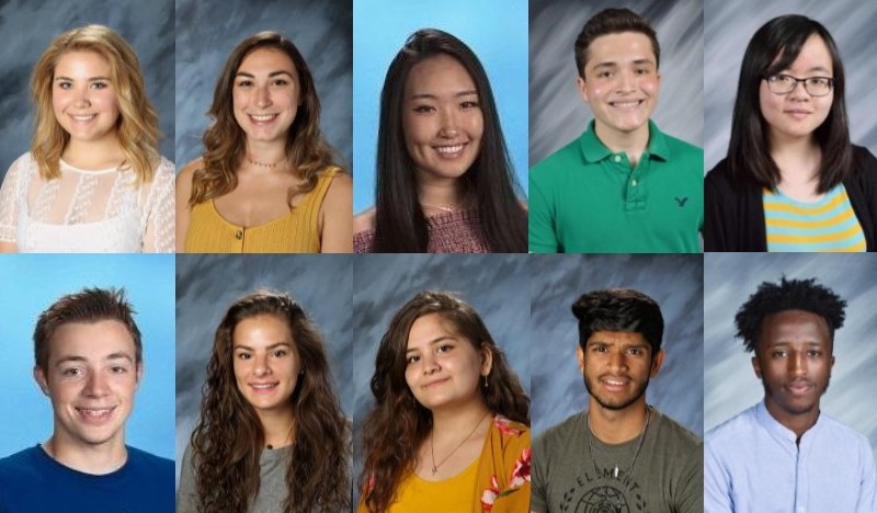 CCSDK12's tweet photo. Even during these tough times, the Class of 2020 is moving forward! Congrats to 10 CCSD seniors named 2020 Daniels Scholars because of their character, leadership &amp; community service. Meet them at https://t.co/TW63zh8zMB #CCSDK12 #DanielsScholars #Classof2020 https://t.co/YY7vC6Ajr2