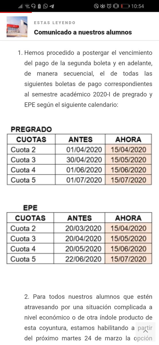 Juliette_Iss's tweet photo. UPC no nos da facilidades para pagar las boletas. El 15 hay que pagar la 2da boleta o hay mora. PEDIMOS QUE QUITEN LAS MORAS DE ESTE CICLO, para pagar cuando tengamos dinero ya que muchos no estamos trabajando y solo tenemos para comer. #UPCescucha https://t.co/LchgWTXHHX