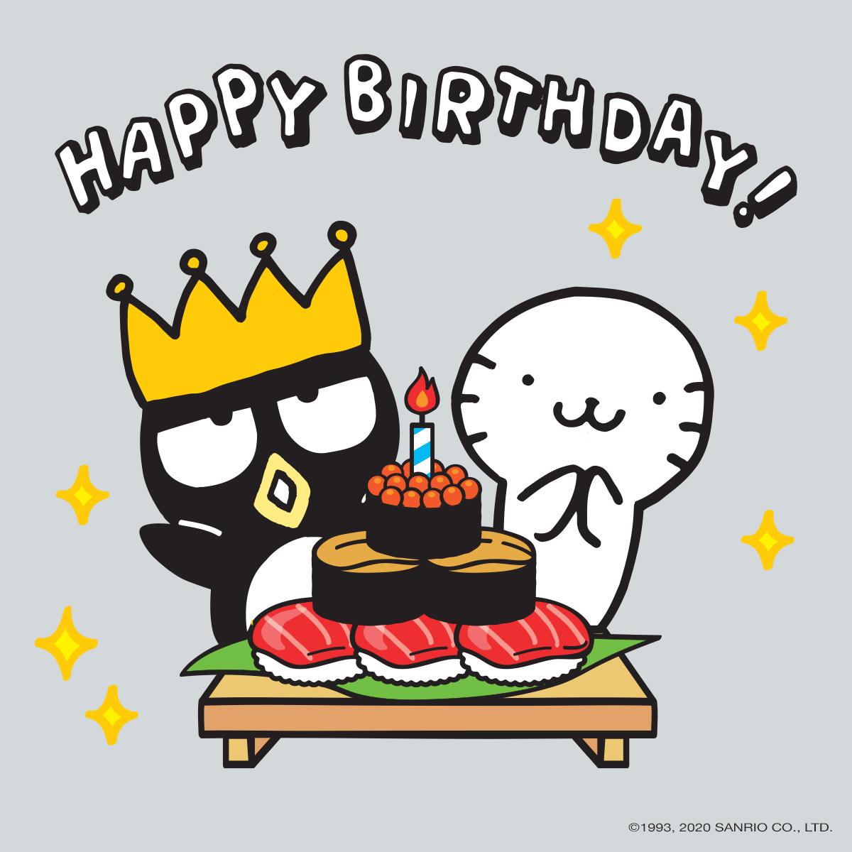 sanrio's tweet photo. Happy Birthday, #BadtzMaru! 🎂 https://t.co/beStVTvZGi