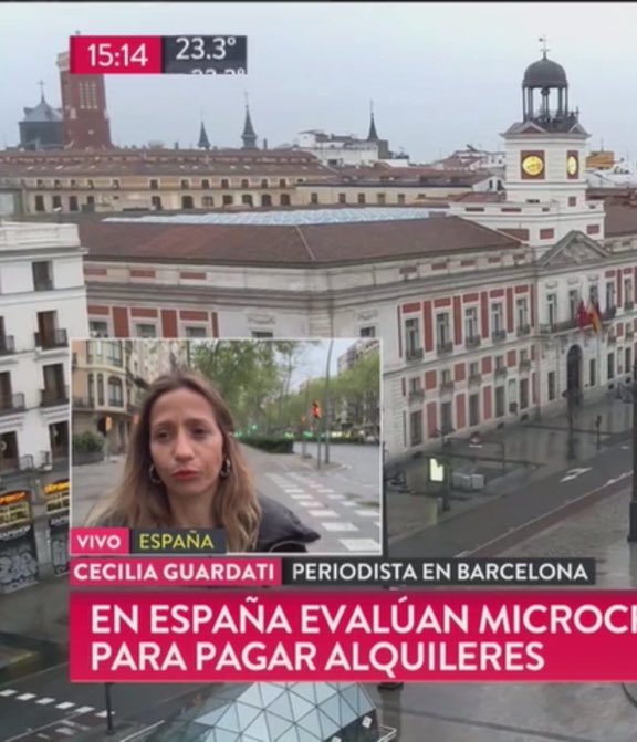 Nunca mejor puesto el apellido de la periodista #YoMeQuedoEnCasa