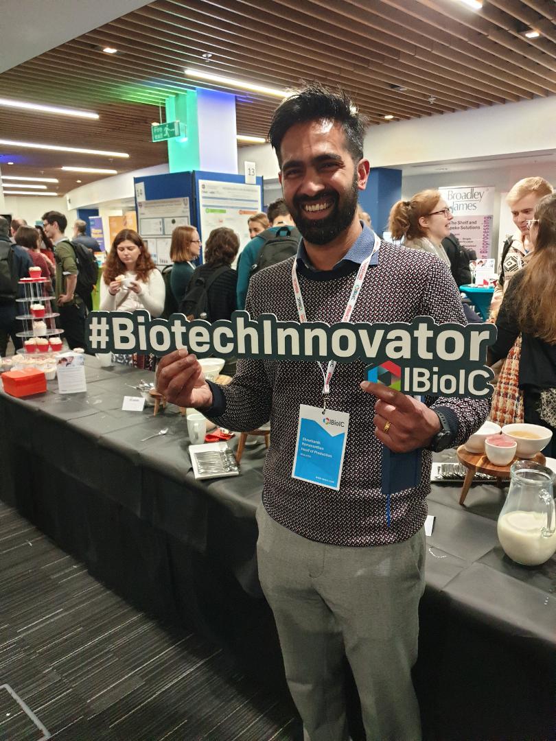 BiotechAndrew's tweet photo. #Biotechinnovator 15 - Shreekanth Ramananthan - Scientific Officer @MiAlgae 🦠 Currently working on a project with @IBioIC on optimising Omega 3 from #algae.   #innovation #Sustainability https://t.co/SeiKLRZYnJ