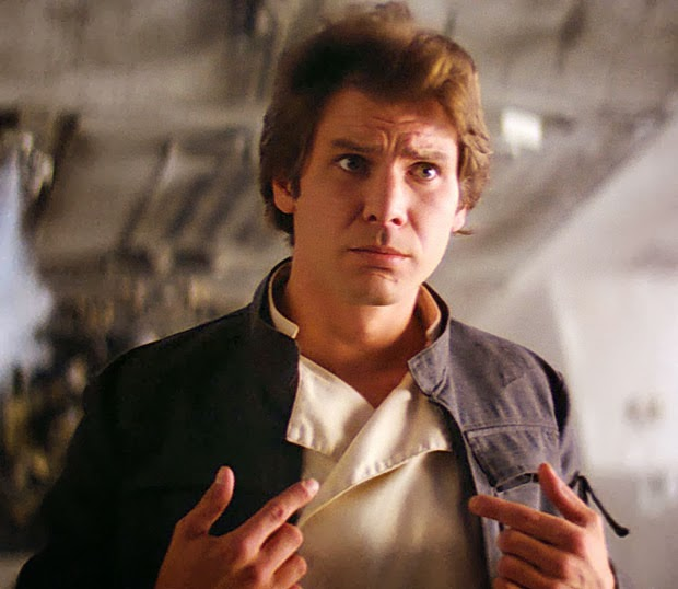 So maybe these events (pretty much the last act in Han Solo at Stars' End) actually happened, says Midnight.After all, "if anyone could plan a prison break but wind up accidentally blowing a tower into orbit, it's Han Solo."