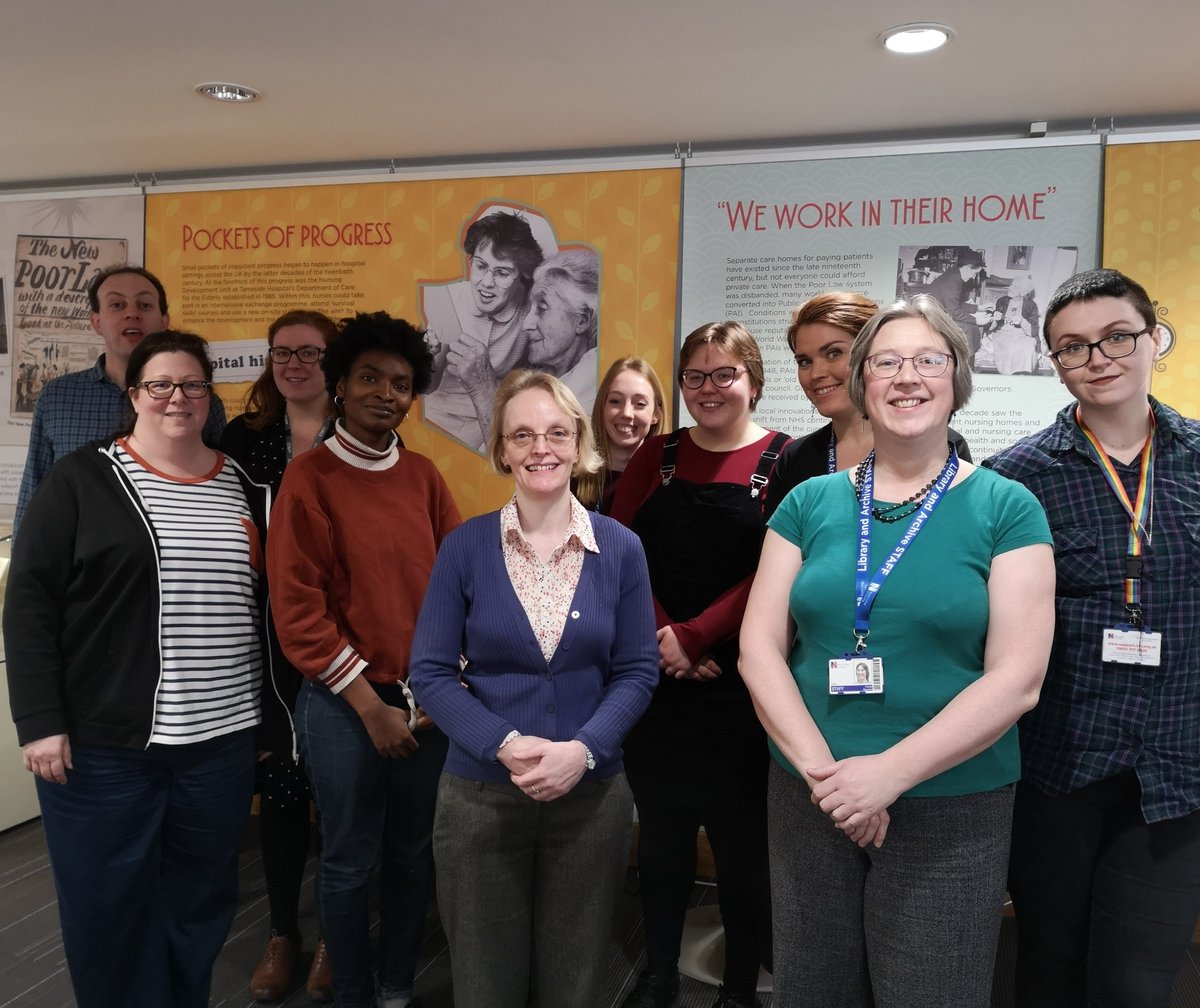 RCNLibraries's tweet image. It's the 1st day of #Archive30! Like so many others we're missing our physical archives today😢

Here are photos taken in happier times. These are from a trip to our archives in Edinburgh which some of our 
@theRCN Library &amp;amp; Heritage Centre staff attended in January. #YourArchive