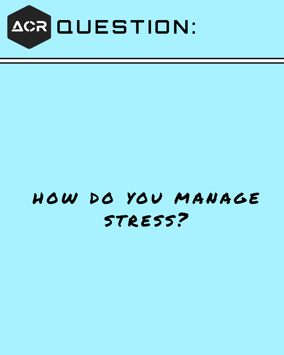 acroynon's tweet image. How do you manage stress, what tips/advice do you have for everyone?
#askadev #programming #askdeveloper #devcommunity