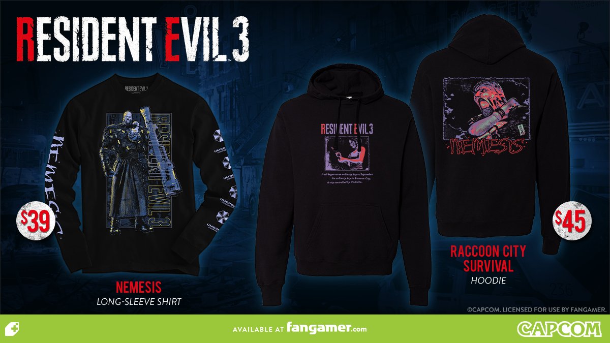 RE_Games's tweet photo. Feel like a member of S.T.A.R.S.? Dress the part with @Fangamer's new, official Resident Evil merchandise! Exclusive new designs, with more on the way! Available now!

⭐🌿 https://t.co/dbnacWQOHn https://t.co/WrYgXYrwYm