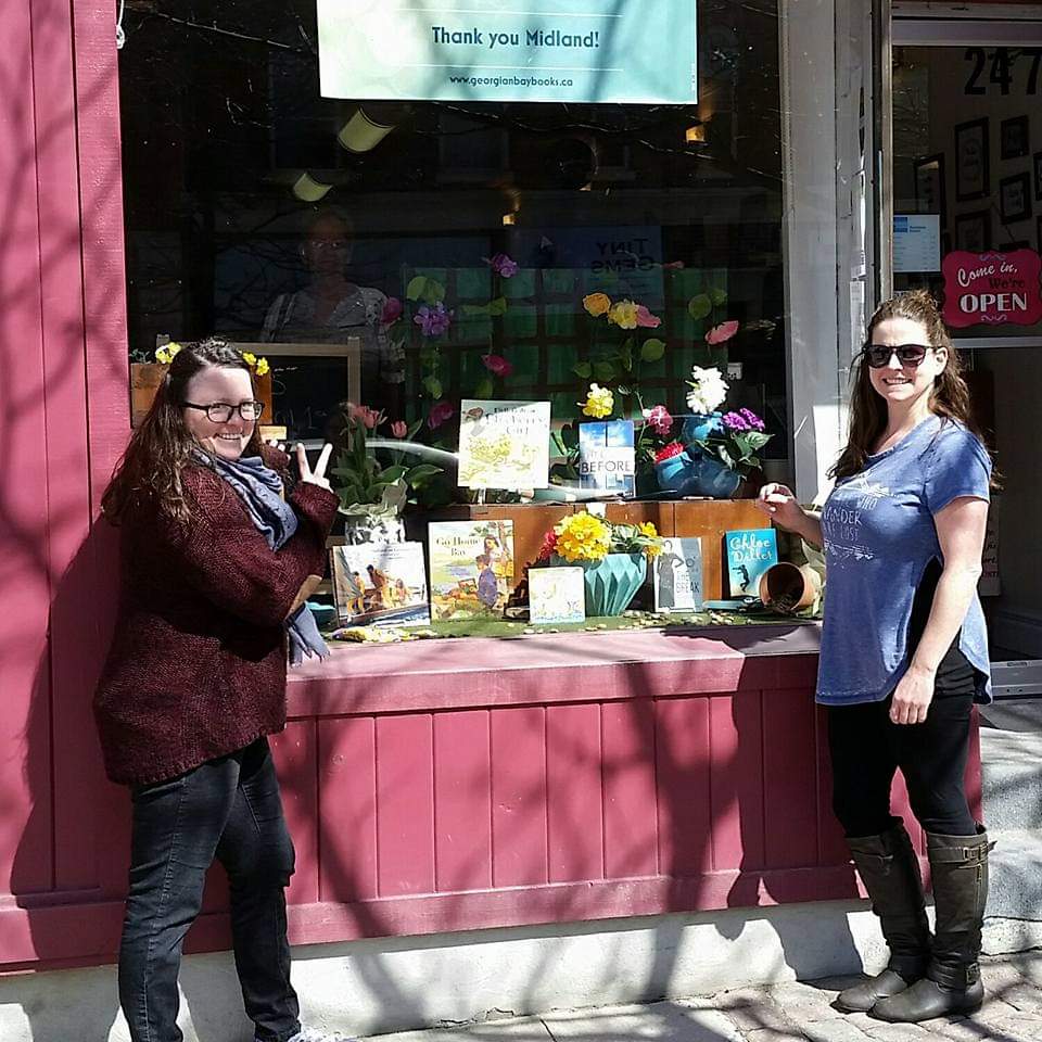 We opened 4 years ago today. This is a picture from year 2 since we can't take a new one today!