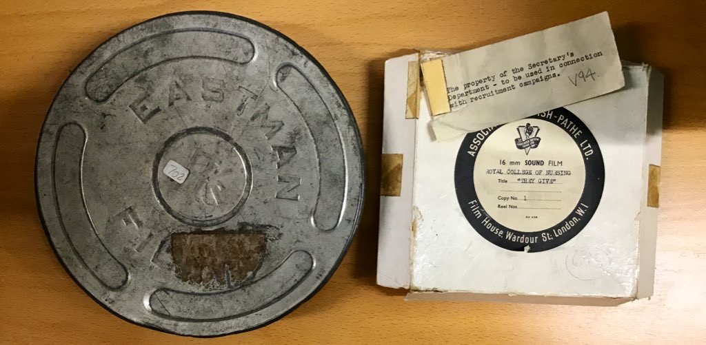 RCNLibraries's tweet image. It's the 1st day of #Archive30! Like so many others we're missing our physical archives today😢

Here are photos taken in happier times. These are from a trip to our archives in Edinburgh which some of our 
@theRCN Library &amp;amp; Heritage Centre staff attended in January. #YourArchive