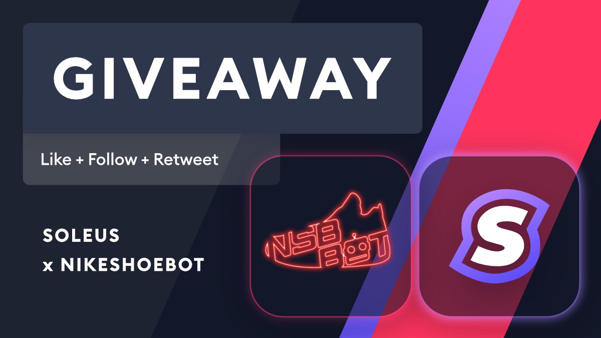 🚨 Giveaway 🚨

Prizes: 

1 x @Soleus lifetime membership
1 x @NSB_Bot 2.0 copy

Rules:

Follow &amp; RT!