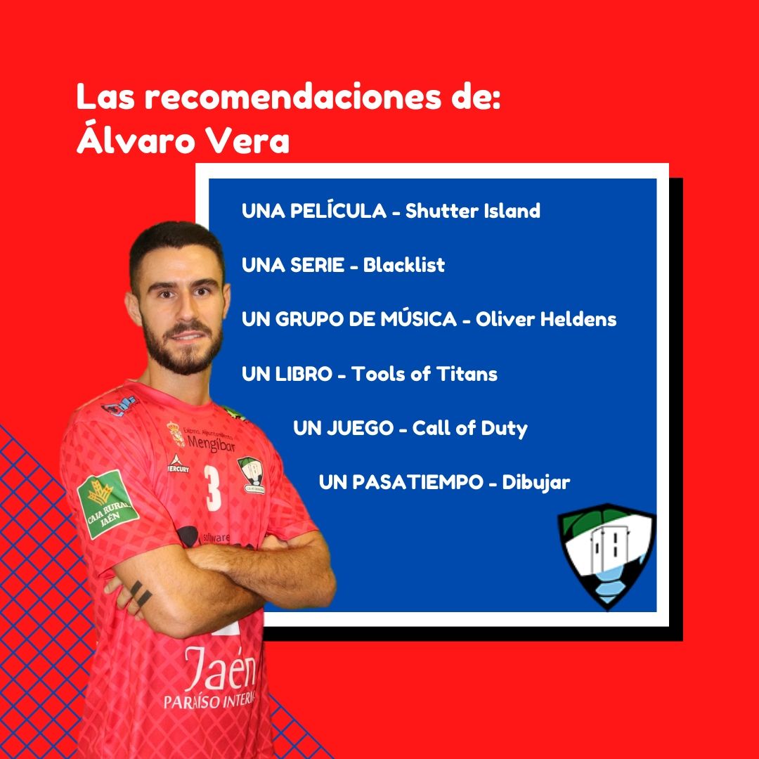 Nuestro jugador <a href="/AlvaroVeraCruz/">Alvaro Vera Cruz</a>  nos deja sus recomendaciones para estos días en casa. 
#NuestroLatidoEngancha
#YoMeQuedoEnCasa