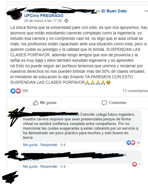mishamishaXD's tweet photo. #UPCEscucha y no bloquees a las personas dentro de tu plataforma por quejarse en la red interna de la UPC (UPCworkplace) @IndecopiOficial https://t.co/08zZAgfRtS