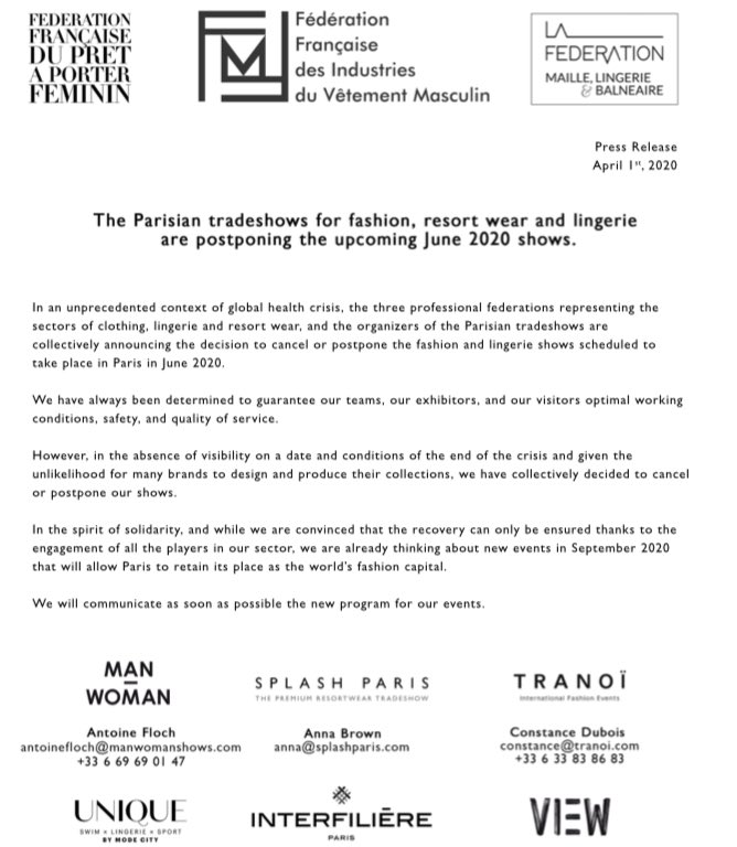 タカシマ 英国在住 ファッションブランドの海外進出サポート 日本語版のプレスリリースも本日届きました トラノイ Manwoman パリ展示会